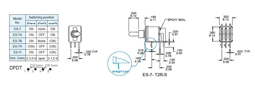 ES-7-T2R-S 도면