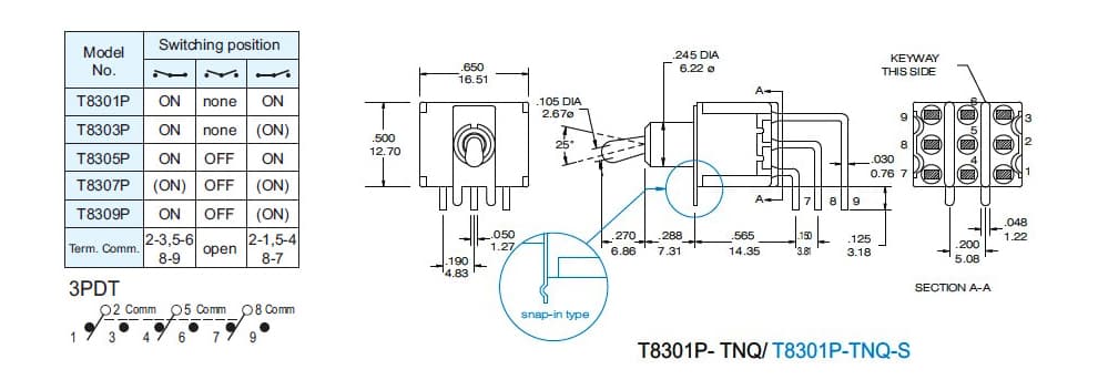 T8301P-TNQ 도면
