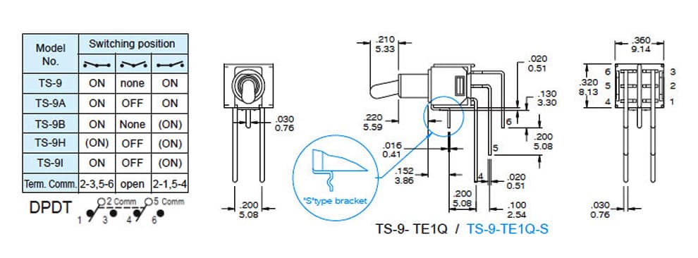 TS-9-TNQ 도면