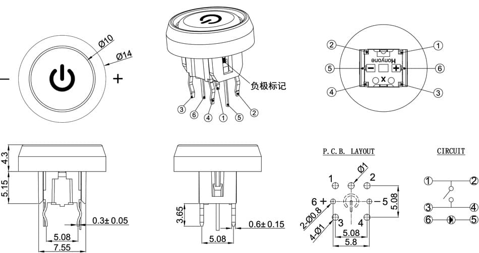 TS1-5A-ABG-1A-12S 도면
