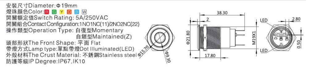 PBM19-13Z-DG3-B1 도면