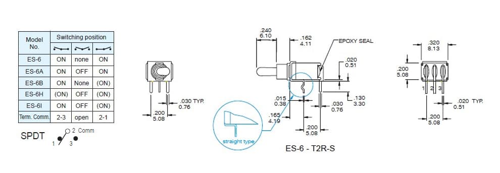 ES-6-T2R-S 도면