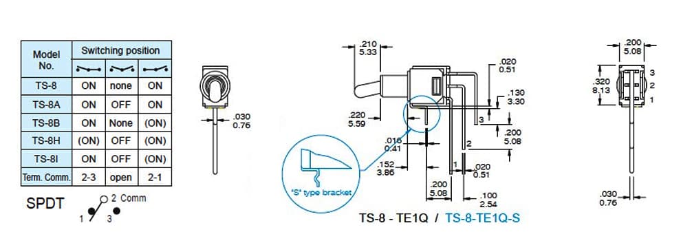 TS-8-TNQ 도면