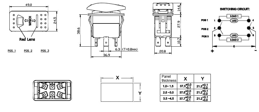 X5-264E4W-1ABD-7F 도면