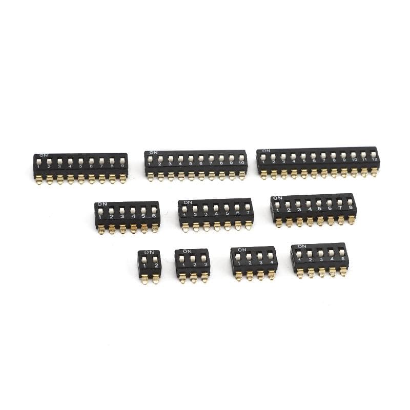 HIS-E DIP Switch SMD Convex handle