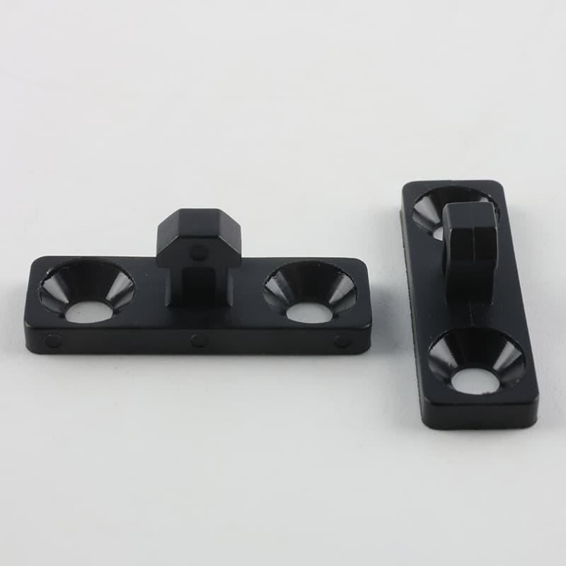 PT-02 Plastic Push Latch Refrigerator Door Latch For Power Cable Cabinet Door